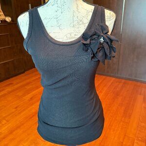 Sheer Flower Tank